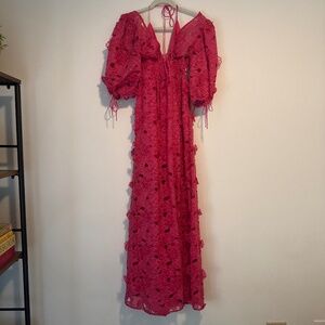 For Love & Lemons Serena Maxi Dress